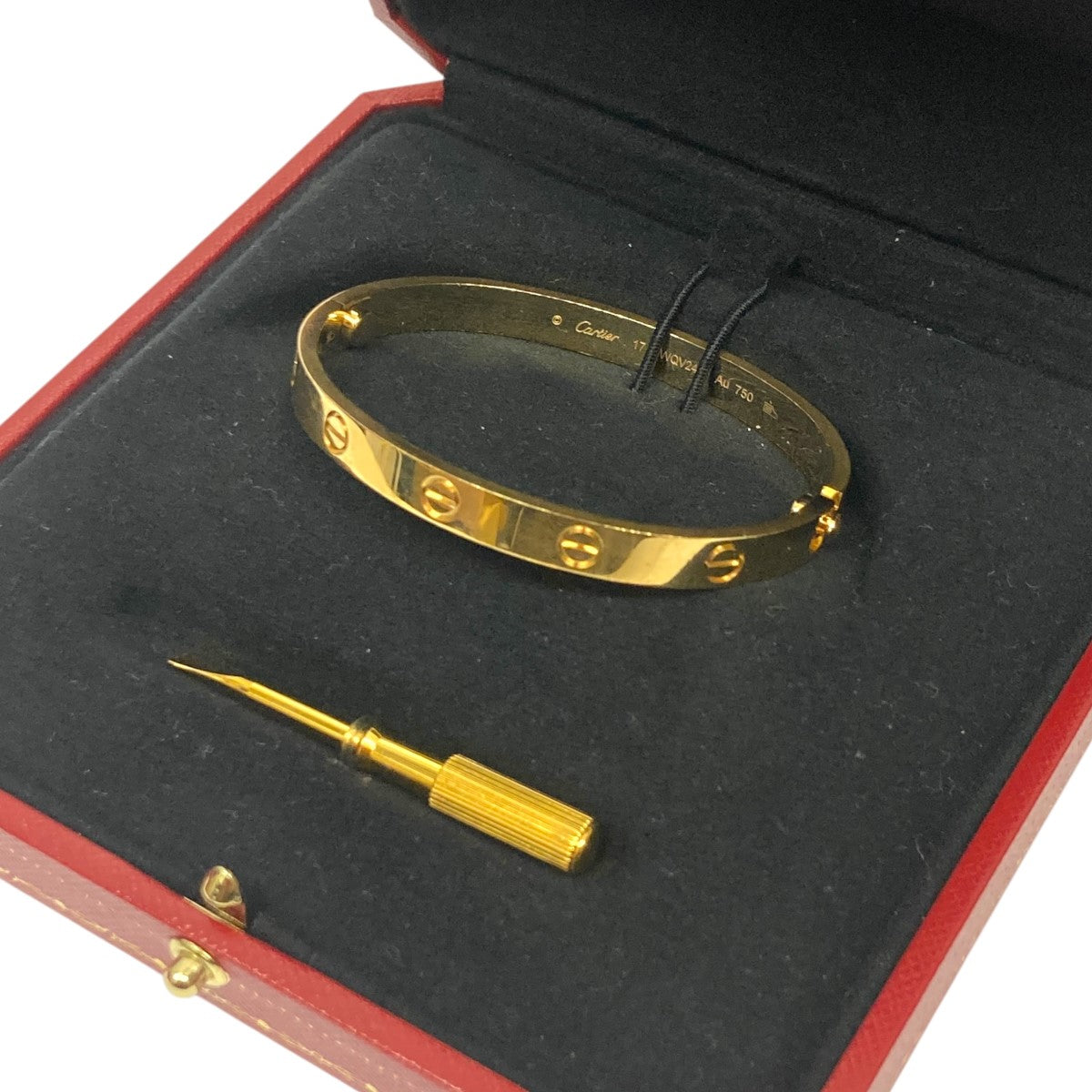 Cartier LOVEブレスレット クラシックモデル 古着・中古-2枚目のアイテム画像