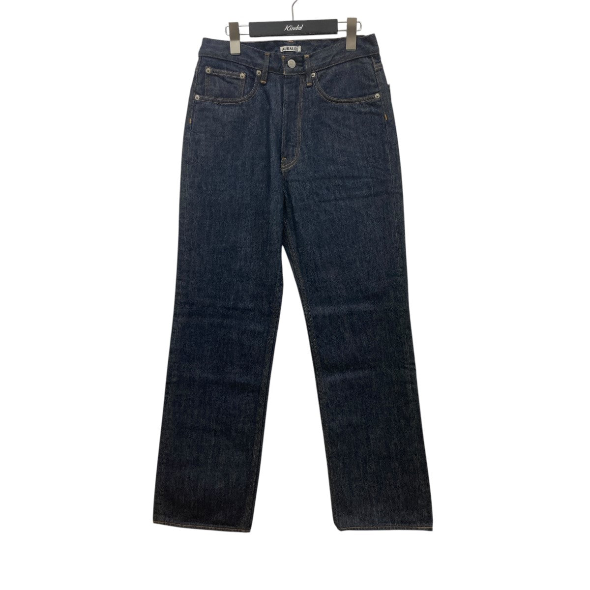 AURALEE HARD TWIST DENIM 5P PANTSデニムパンツA00P01DM 古着・中古-1枚目のアイテム画像