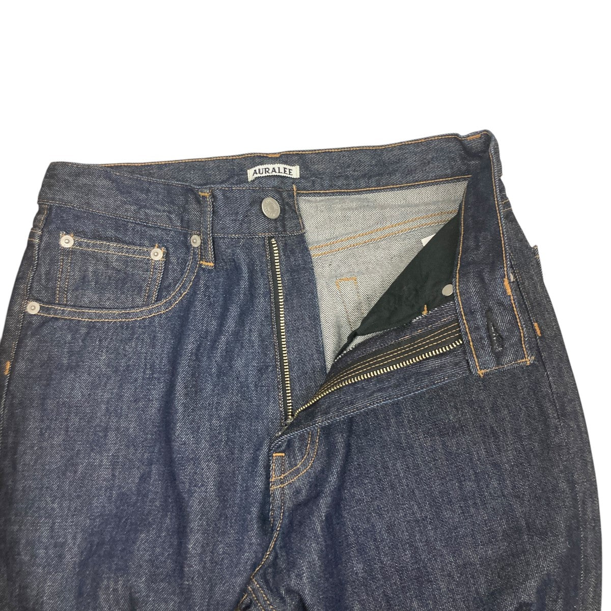 AURALEE HARD TWIST DENIM 5P PANTSデニムパンツA00P01DM 古着・中古-3枚目のアイテム画像