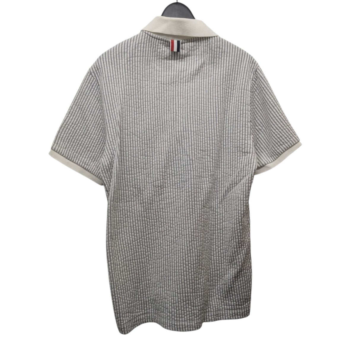 Thom Browne(トム・ブラウン) ストライプポロシャツMJP022A