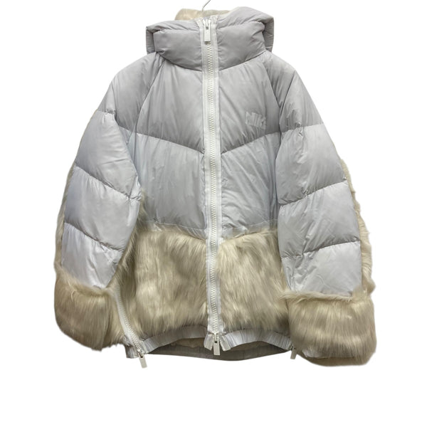 sacai×NIKE W NRG PARKAフェイクファーダウンジャケットCT3267 CT3267