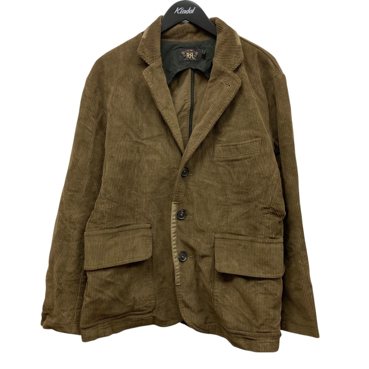 RRL(ダブルアールエル) チェック柄ジップアップフリース