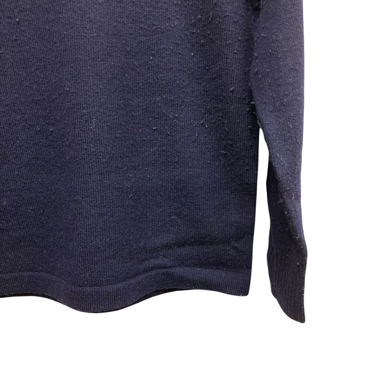 DRIES VAN NOTEN(ドリスヴァンノッテン) スパンコールニット ネイビー