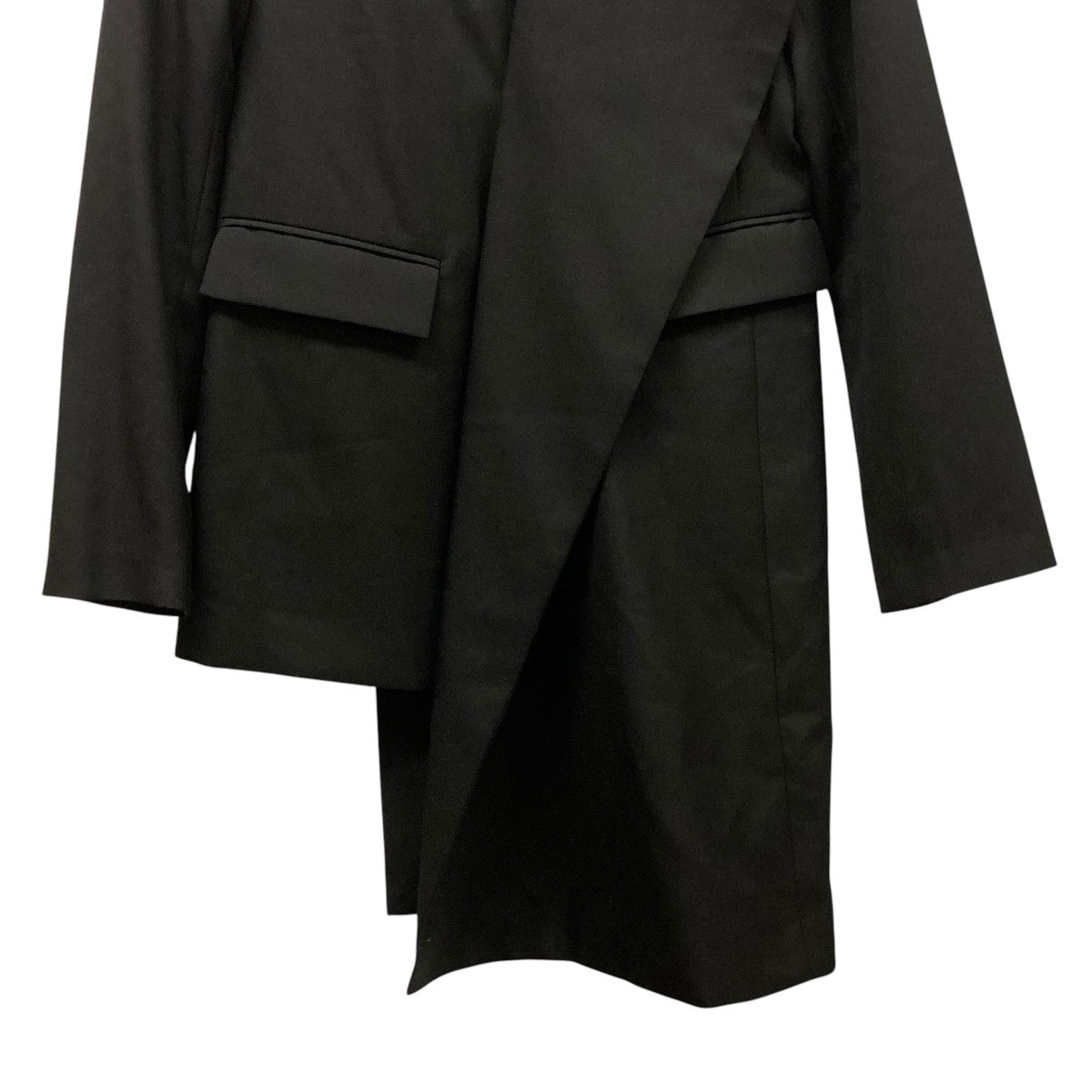 ground y GI J01 300 アウター サイズ3 グラウンド ワイ Ground Y Asymmetry Jaket （Black） -FASCINATE