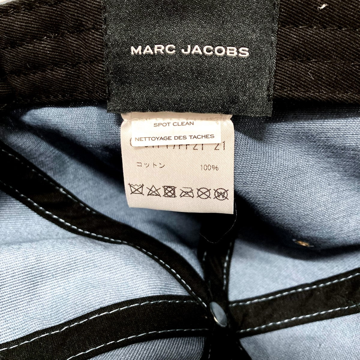 MARC JACOBS(マークジェイコブス) ロゴ刺繍キャップC901P17PF21