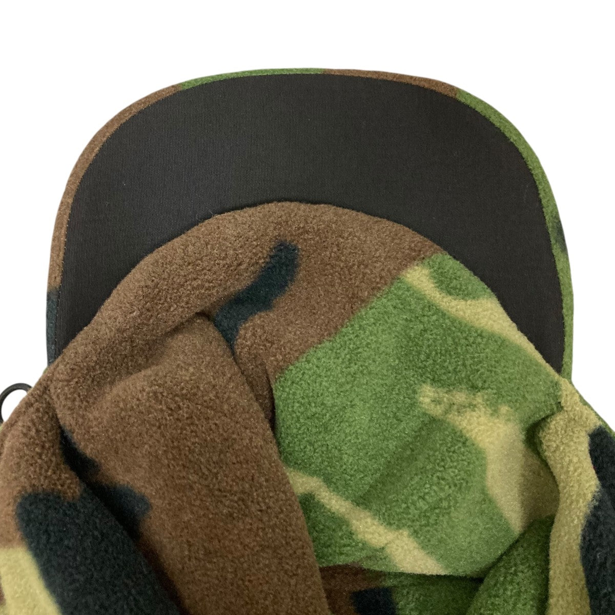 PALACE(パレス) POLARTEC PEAKED FACE WARMERカモ柄フリースキャップ