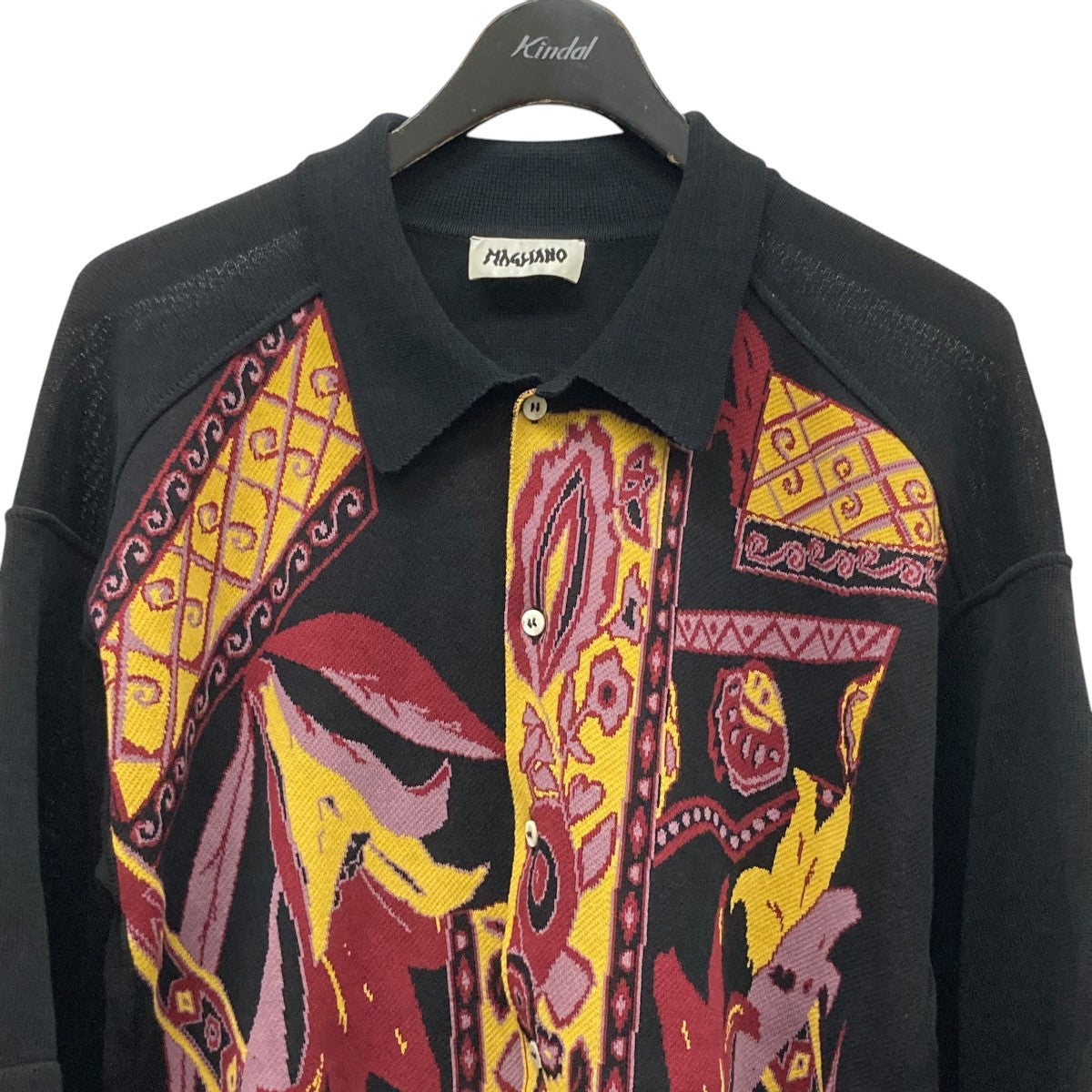MAGLIANO(マリアーノ) ITALIAN KNITTED SHIRT半袖ニットシャツ