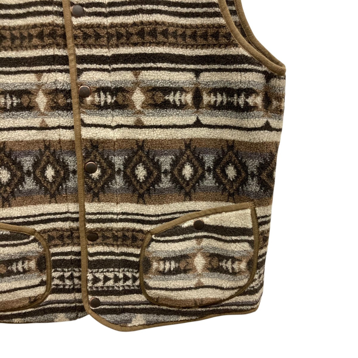 RRL(ダブルアールエル) 総柄フリースベスト782911255001 782911255001