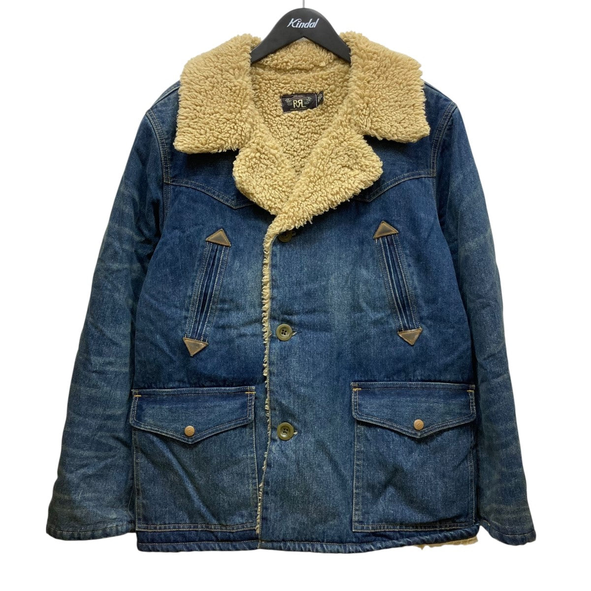 【ryo3311】新品タグ付きRRL Sプラッドウールシアリングジャケット ryo3311様専用】新品タグ付きRRL Sプラッドウールシアリング