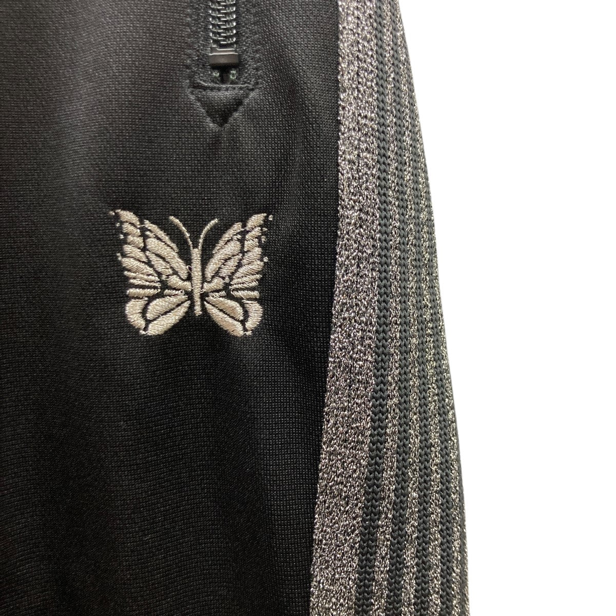 Needles×EDIFICE ラメトラックパンツPU1659 PU1659 ブラック