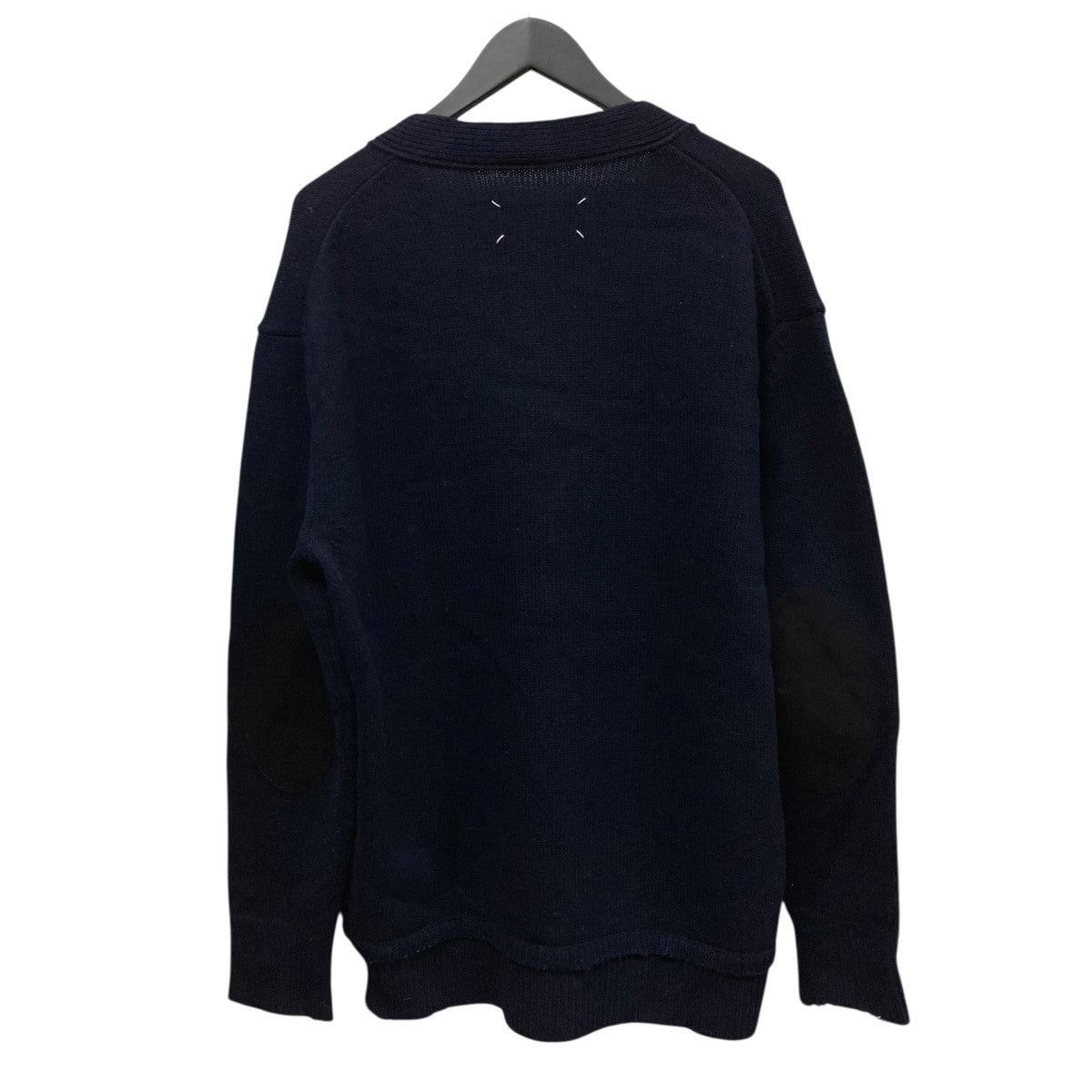 Maison Margiela(メゾンマルジェラ) 22AWエルボーパッチ カーディガン