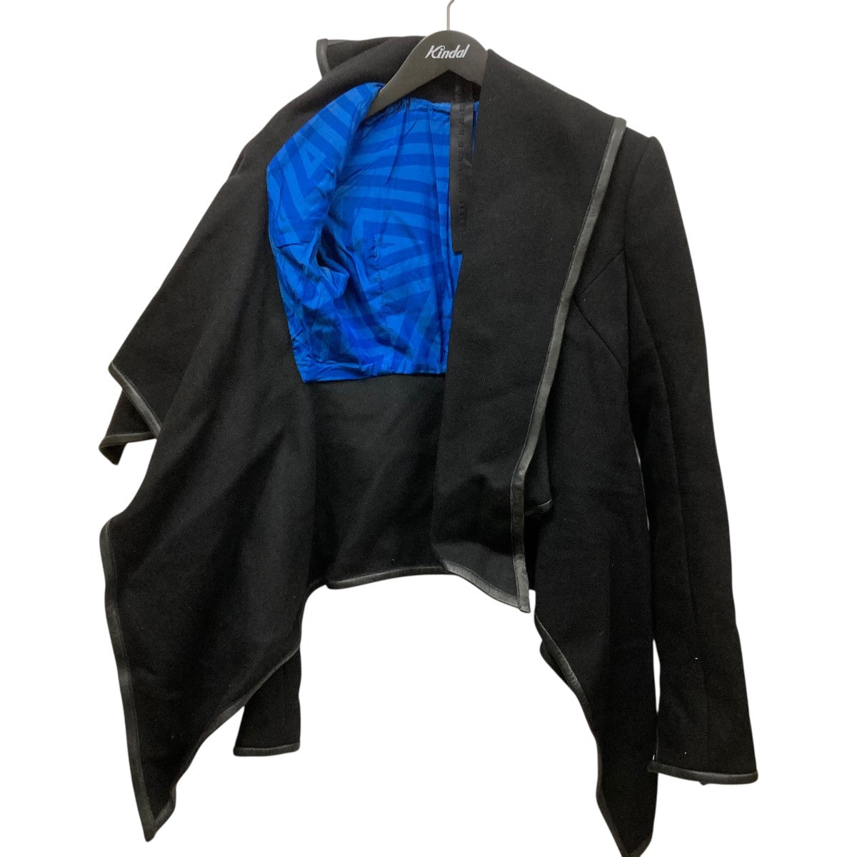 GARETH PUGH(ガレスピュー) レザーパイピングウールジャケット