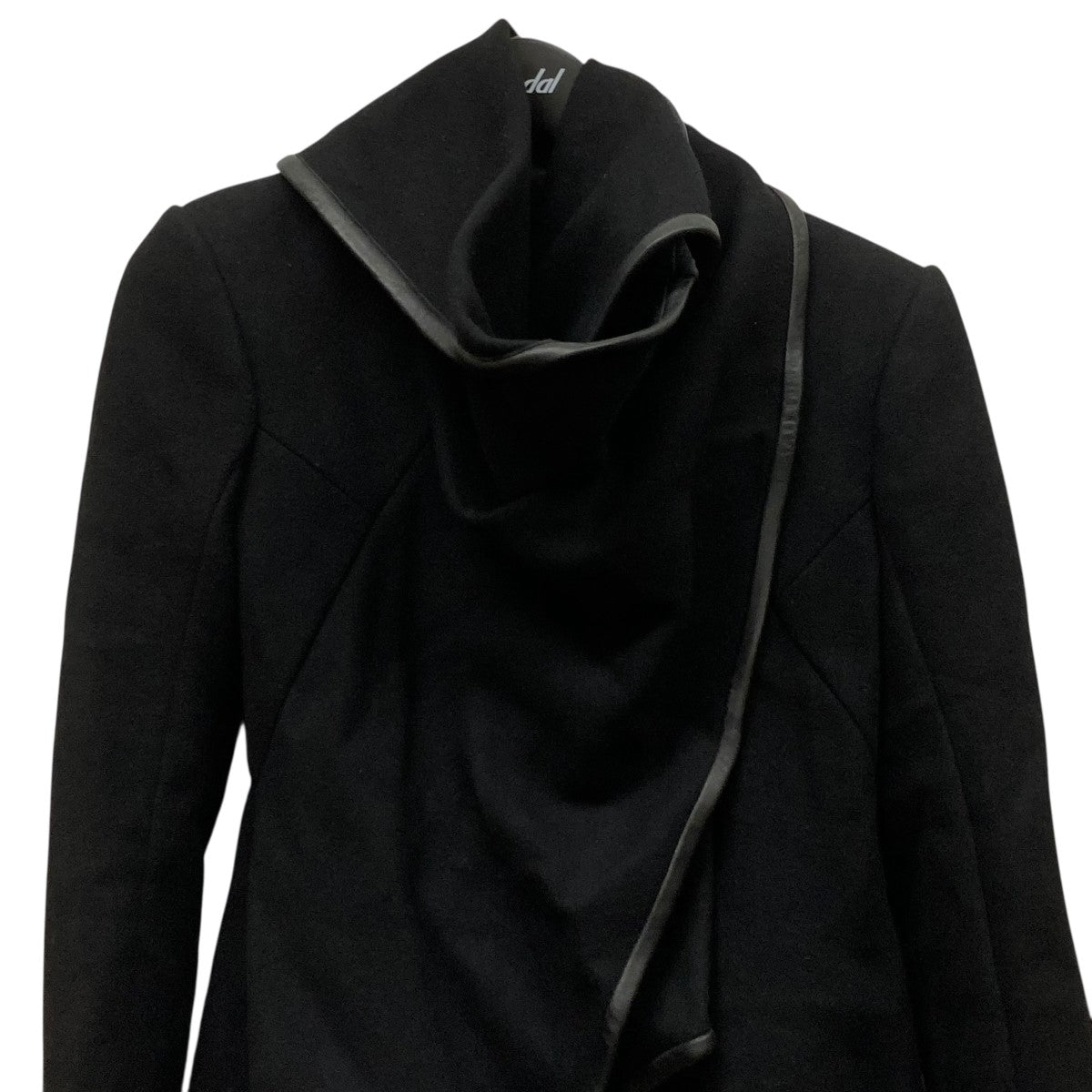 GARETH PUGH(ガレスピュー) レザーパイピングウールジャケット