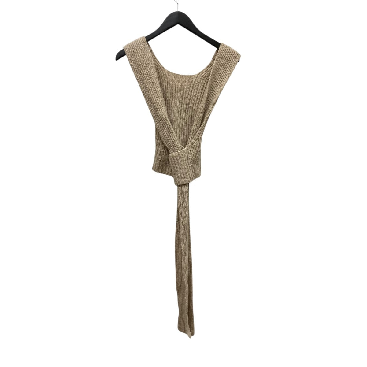 Ganni(ガニー) ニットベスト2513 2513 ベージュ サイズ XXS｜【公式