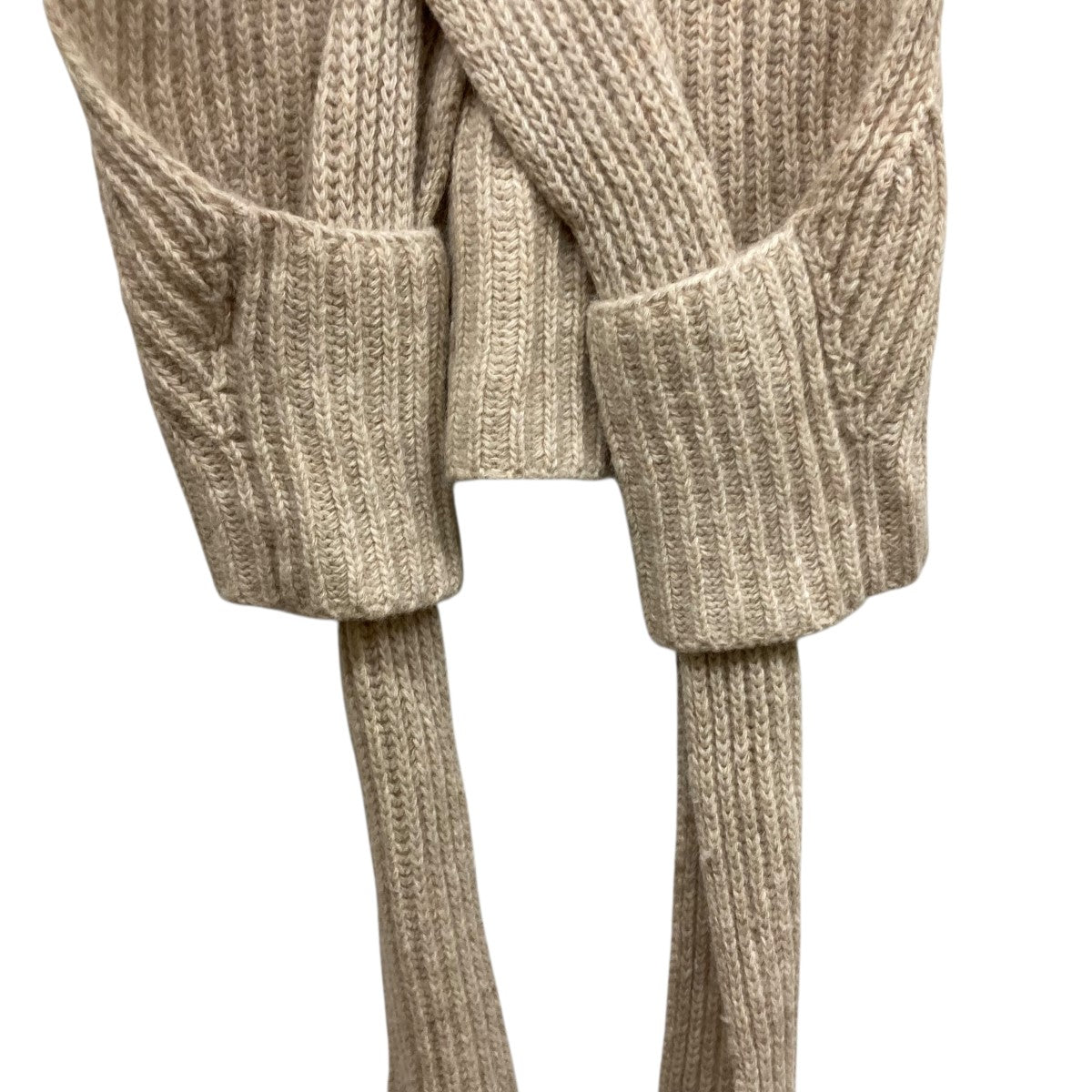 Ganni(ガニー) ニットベスト2513 2513 ベージュ サイズ XXS｜【公式