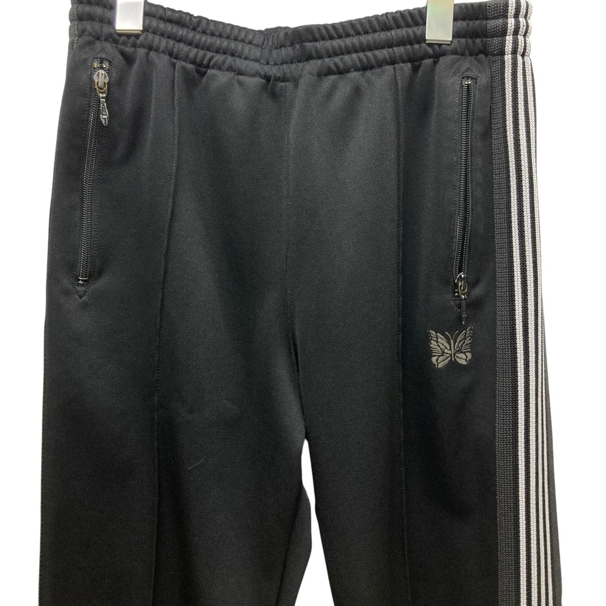 Needles×EDIFICE トラックパンツEJ379 EJ379 ブラック サイズ S Needles×EDIFICE トラックパンツEJ379 EJ379 ブラック サイズ S