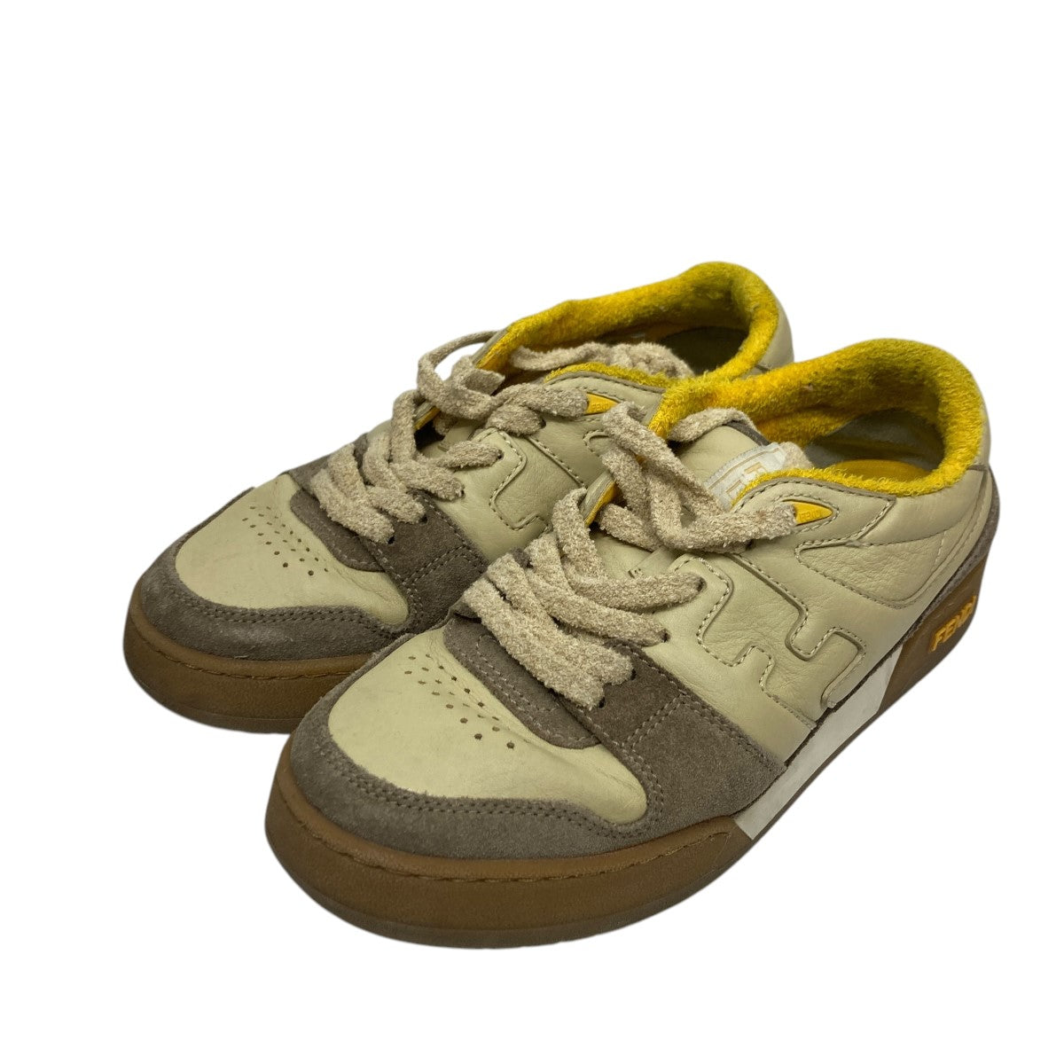 FENDI(フェンディ) ローカットスニーカー8E8252 8E8252 ベージュ