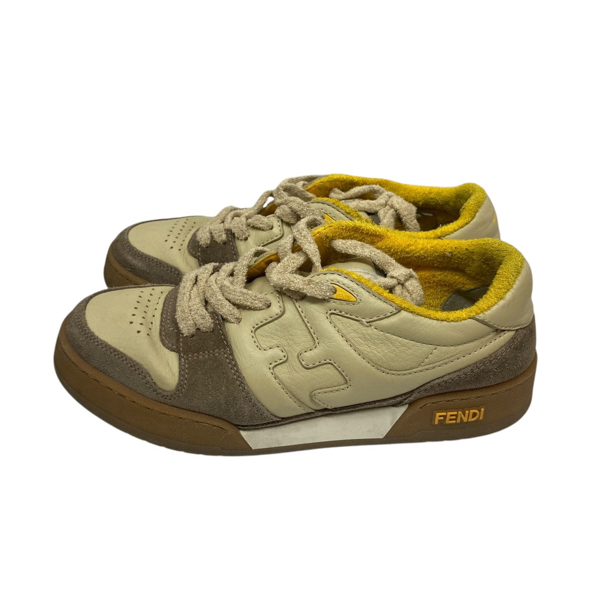 FENDI(フェンディ) ローカットスニーカー8E8252 8E8252 ベージュ