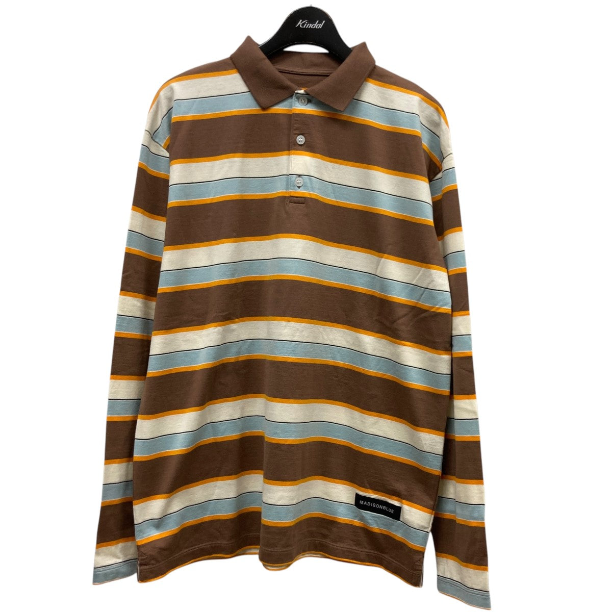 MADISON BLUE(マディソンブルー) 22SSHORIZONTAL STRIPES POLO