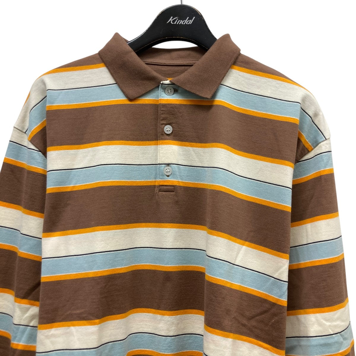 MADISON BLUE(マディソンブルー) 22SSHORIZONTAL STRIPES POLO