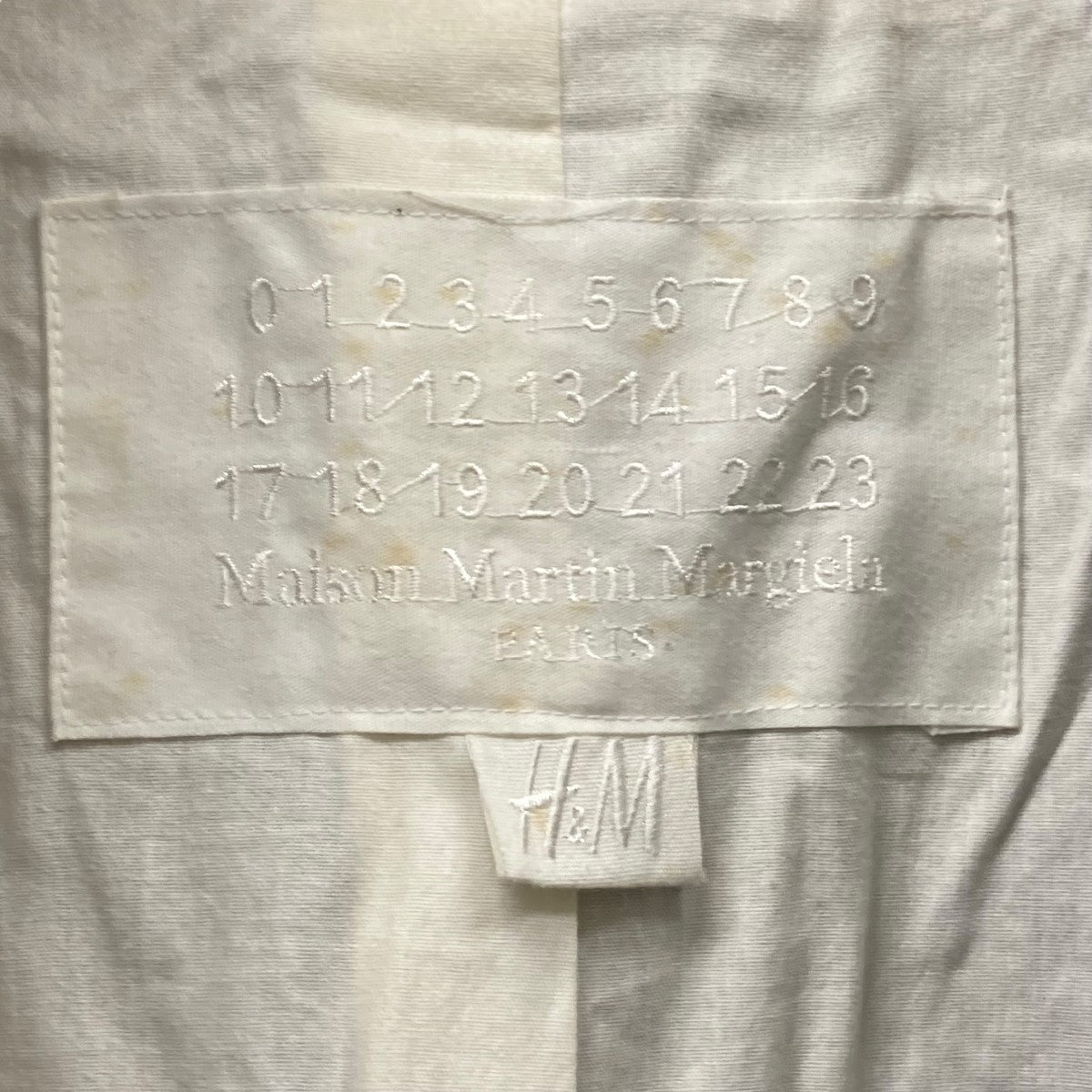 Maison Margiela×H＆M 00AWオーバーサイズ期復刻オーバーサイズPコート