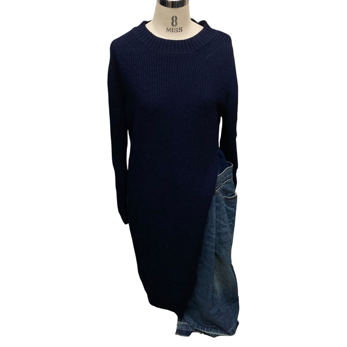 sacai×APC デニムワンピース21-05496 21-05496 インディゴ