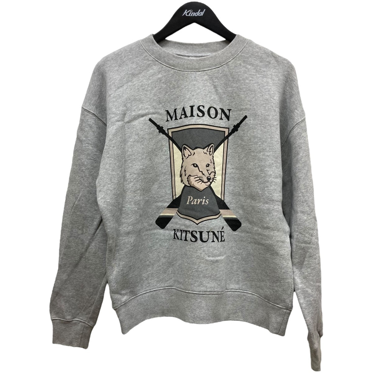 「COLLEGE FOX PRINTED」プリントスウェットLW00306KM0307