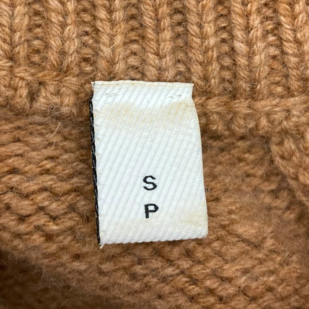 BURBERRY(バーバリー) アーガイルカットアウトカシミヤ混セーター