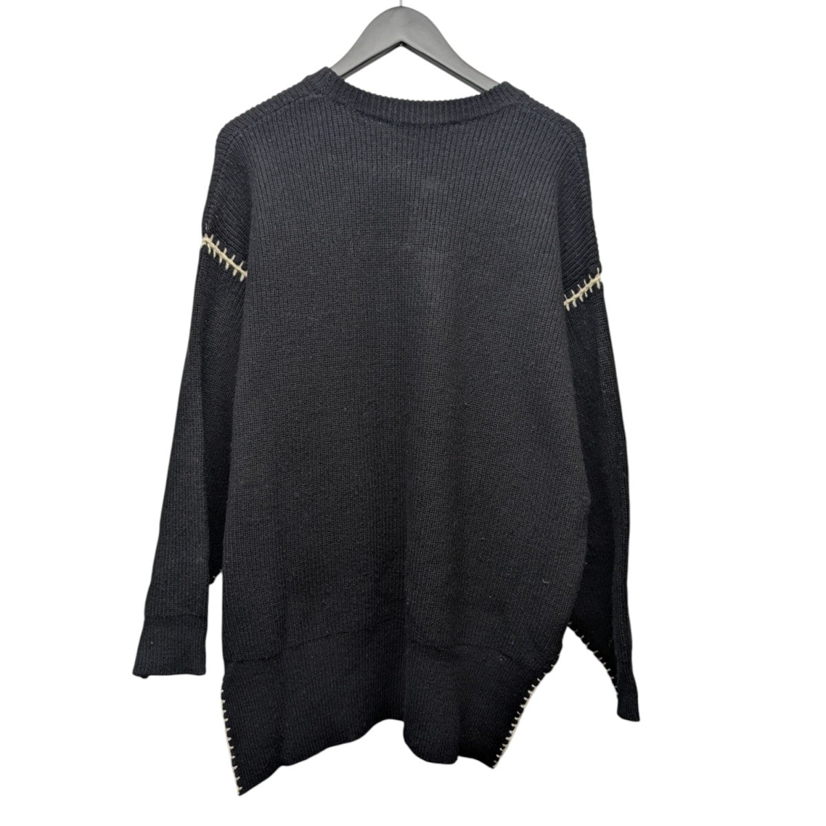 UJOH(ウジョー) ステッチデザインアルパカ混ニットU783-K03-106 U783