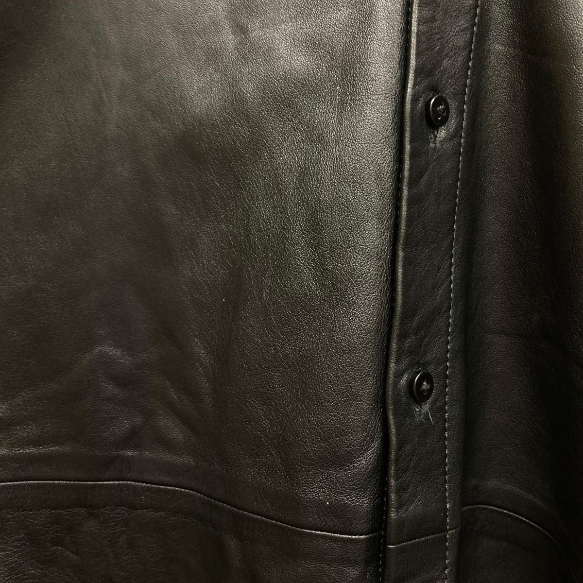 Edition(エディション) レザーシャツジャケット51-08-31-08002 51-08