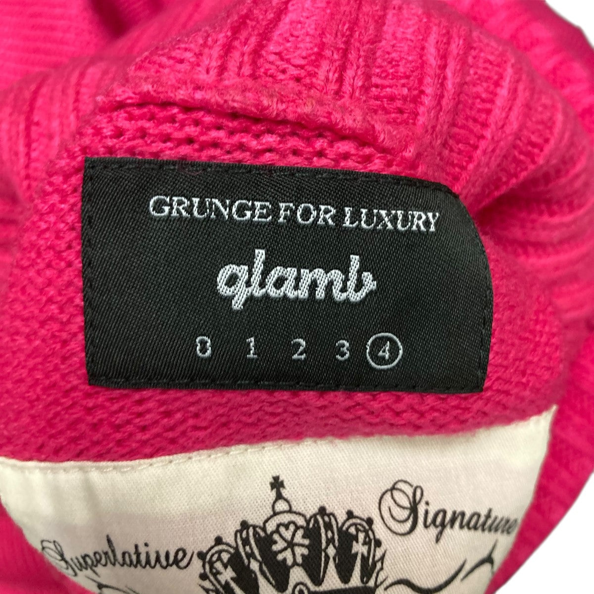 glamb(グラム) ヴィネガードッピオタートルニットヴィネガードッピオ