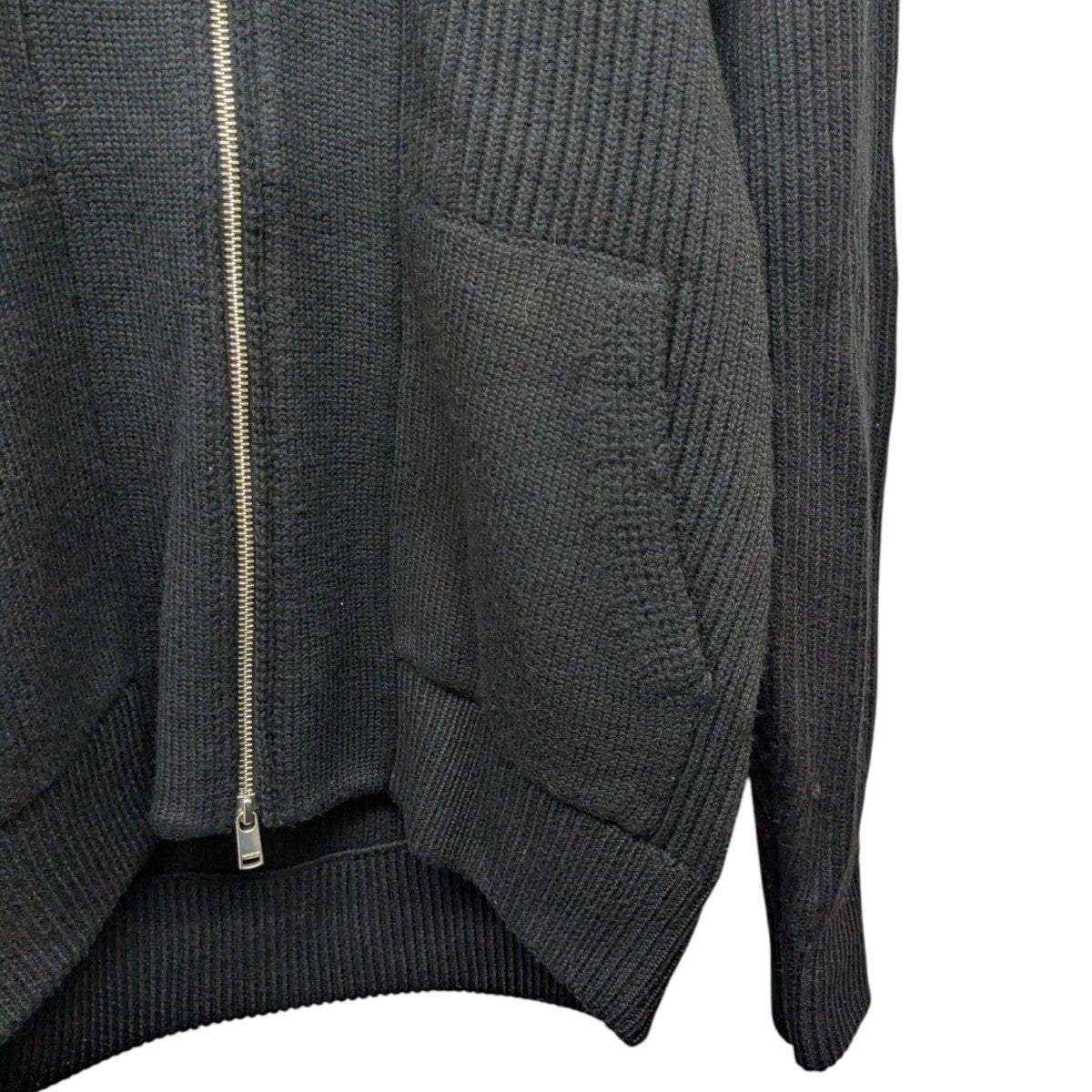 nonnative(ノンネイティブ) WORKER RIB ZIP UP SWEATER MERINO WOOL