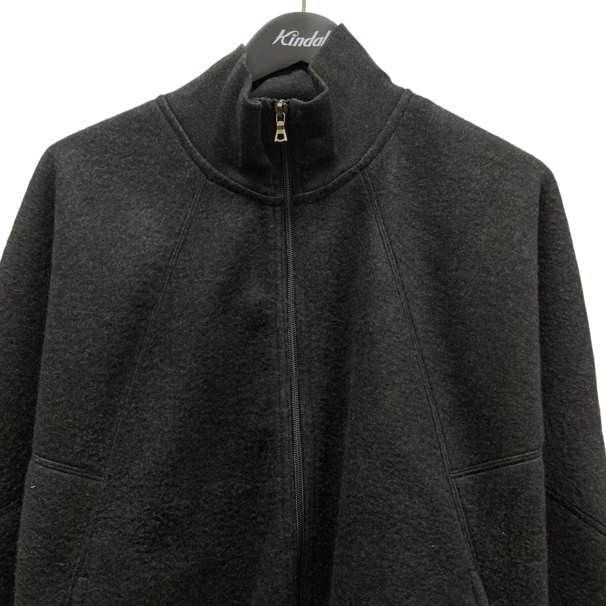 blurhms(ブラームス) Pe silk Fleece Track Jacketシルク混フリース