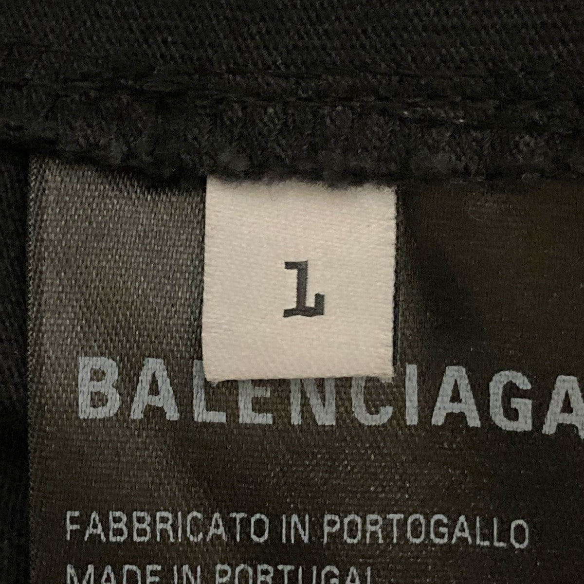 BALENCIAGA バックロゴ長袖カットソー772208 古着・中古-5枚目のアイテム画像