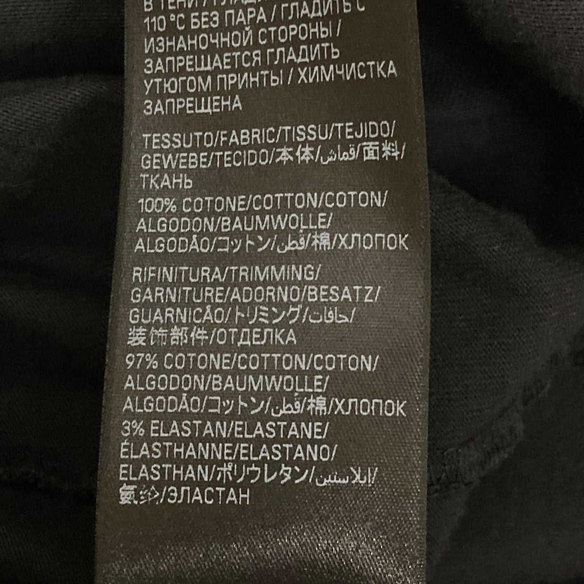 BALENCIAGA バックロゴ長袖カットソー772208 古着・中古-6枚目のアイテム画像