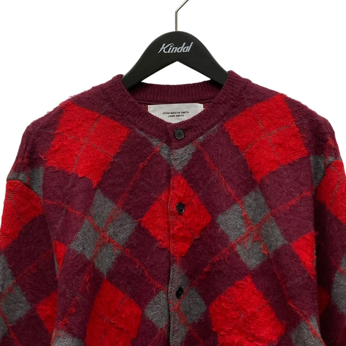 JOHN MASON SMITH × PALETTE a a カーディガン JOHN MASON SMITH｜ジョン・メイソンスミス｜3G KNIT DAMAGE