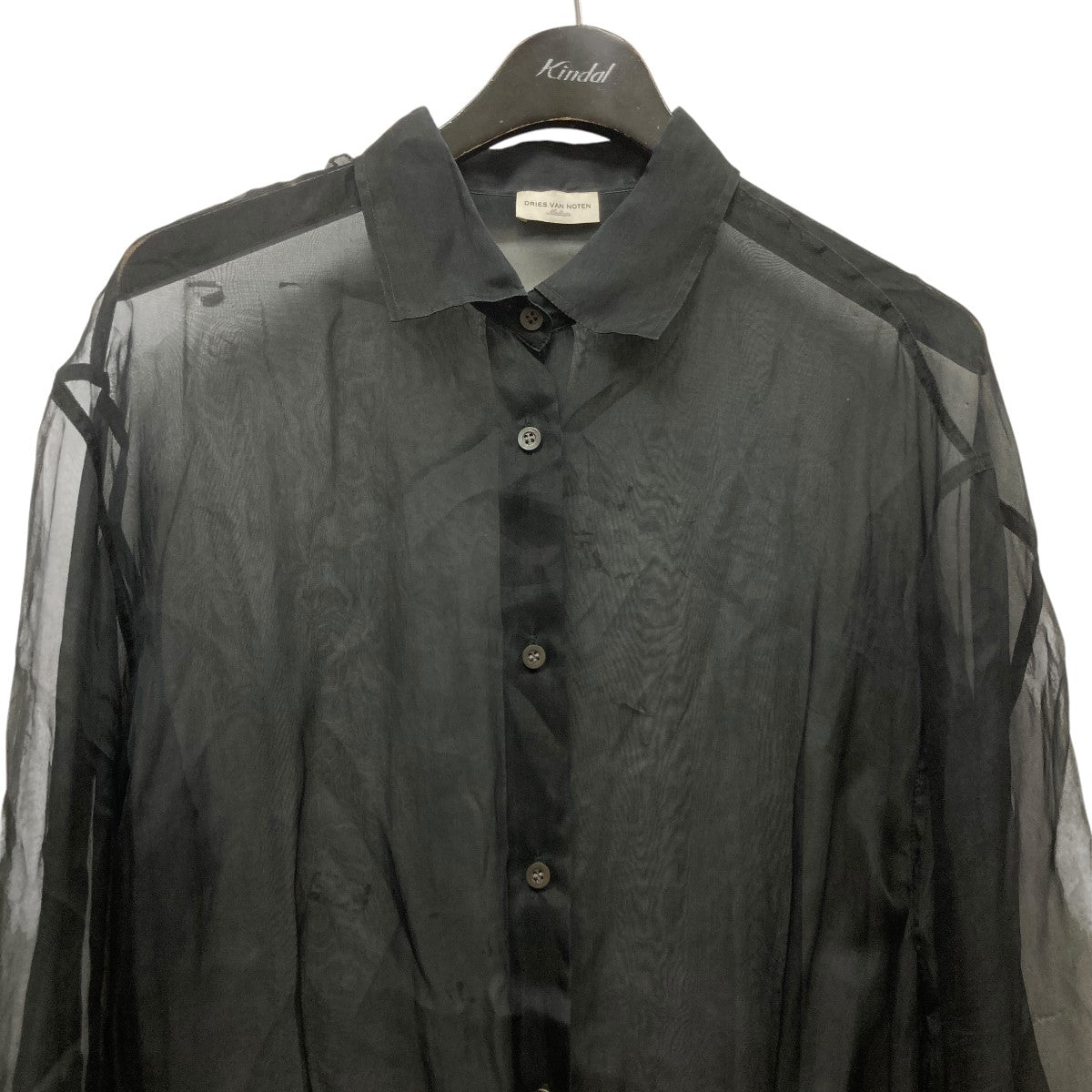 DRIES VAN NOTEN 2006ss シルクシャツブラウス