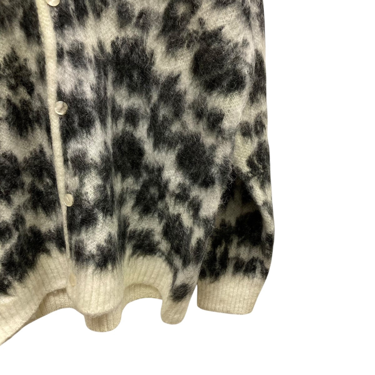 Needles(ニードルズ) Mohair Cardigan - Rose総柄モヘア