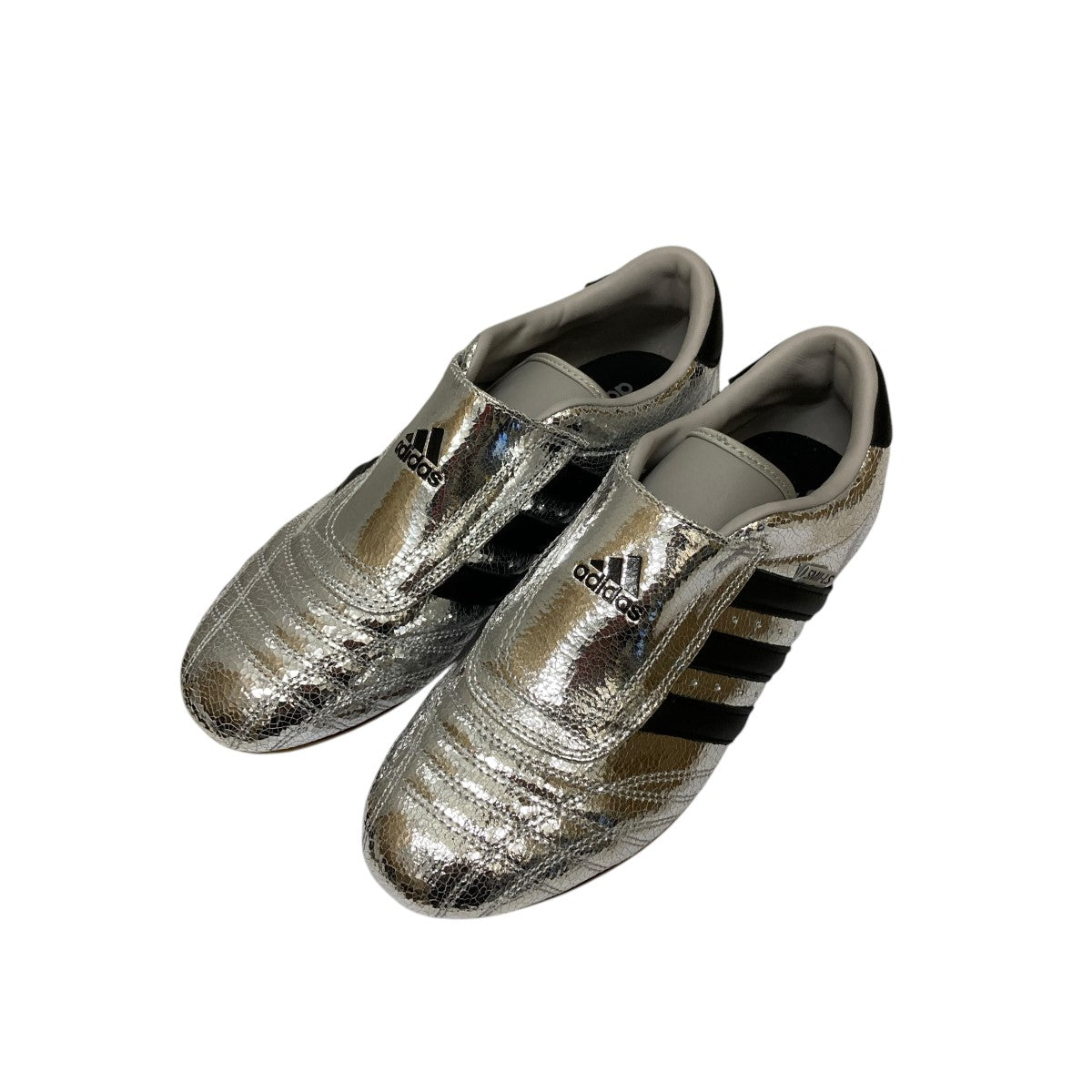 adidas(アディダス) Taekwondo Silver Metallic Blackスリッポン