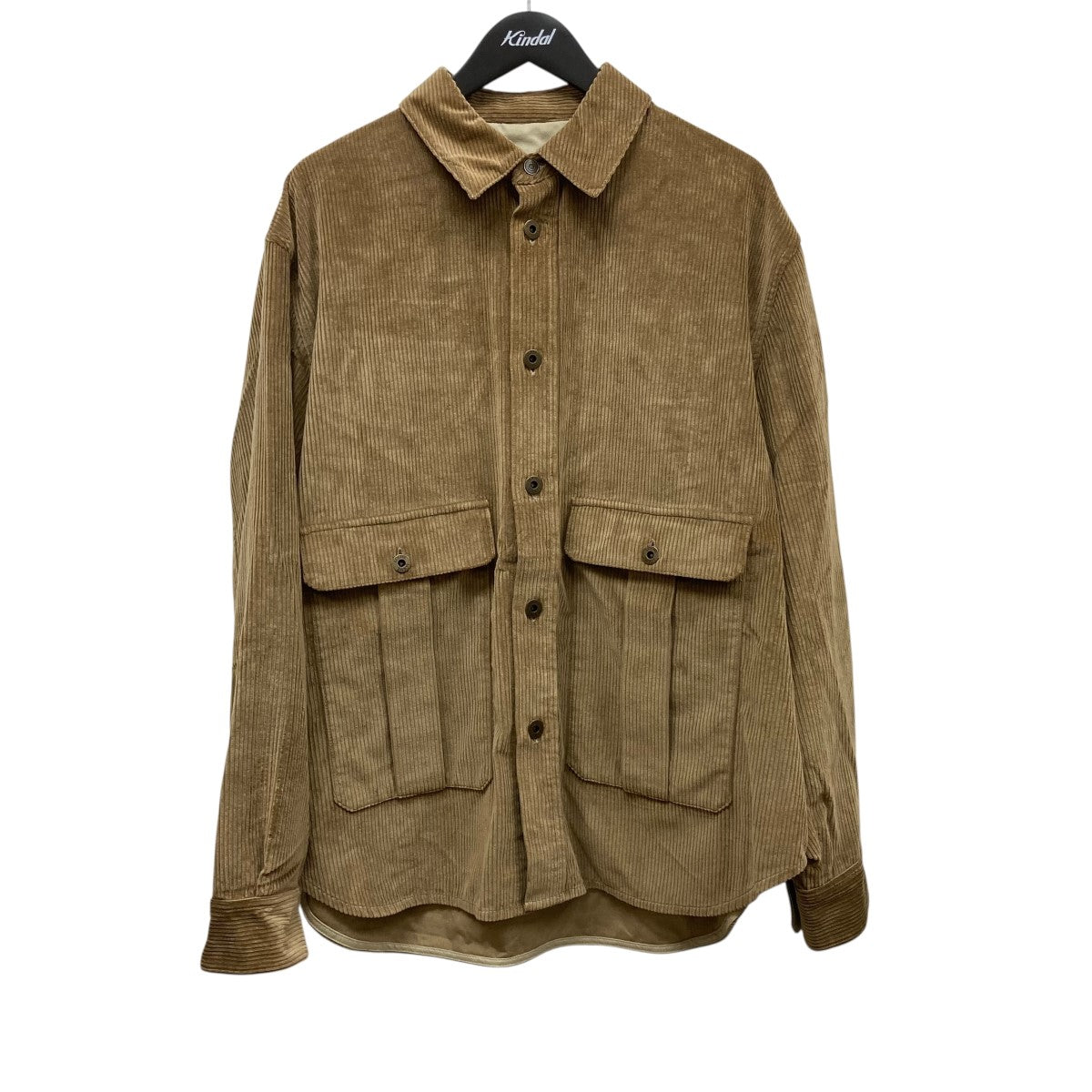 LOEWE(ロエベ) コーデュロイカシミヤ混シャツジャケットH526Y02WA2