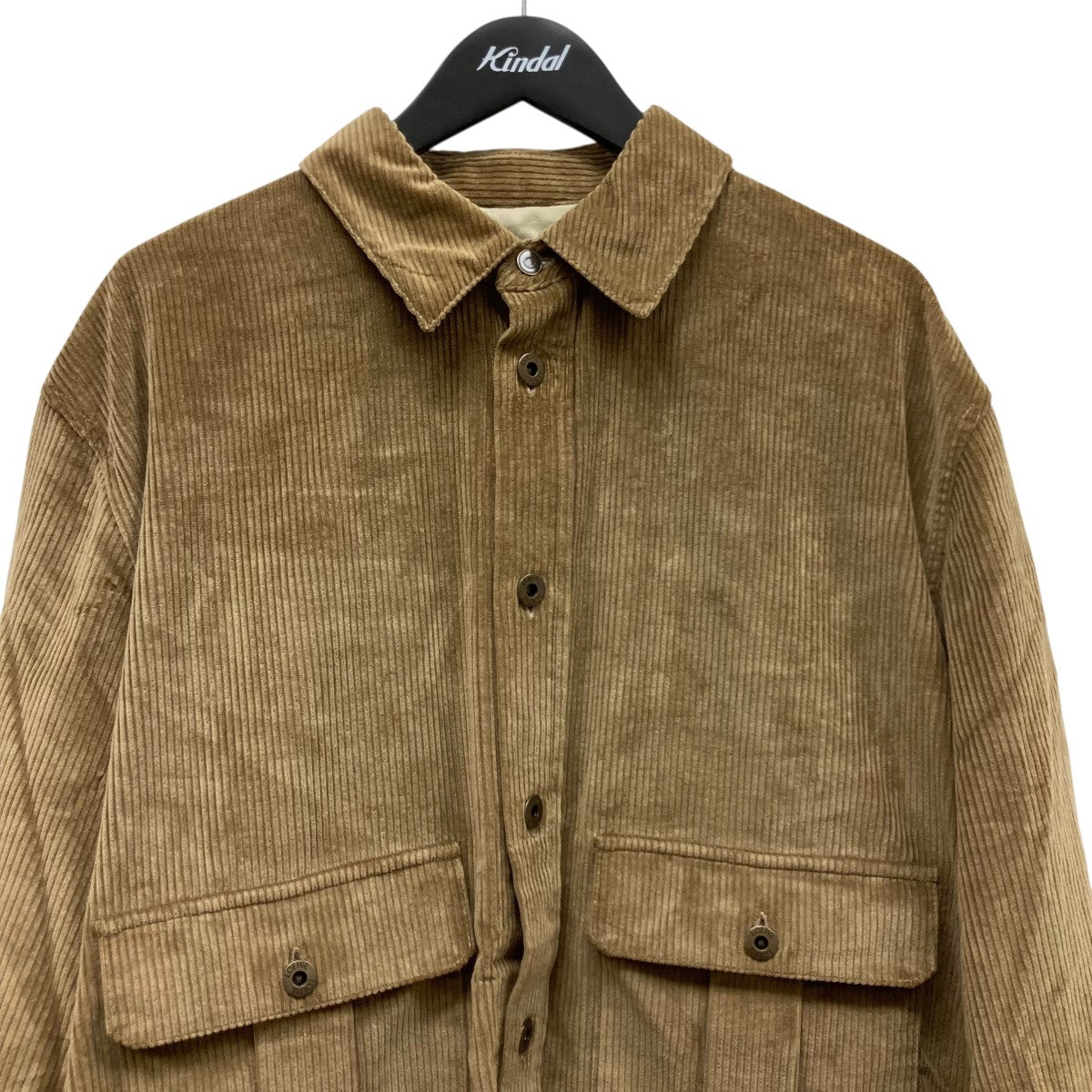 LOEWE(ロエベ) コーデュロイカシミヤ混シャツジャケットH526Y02WA2