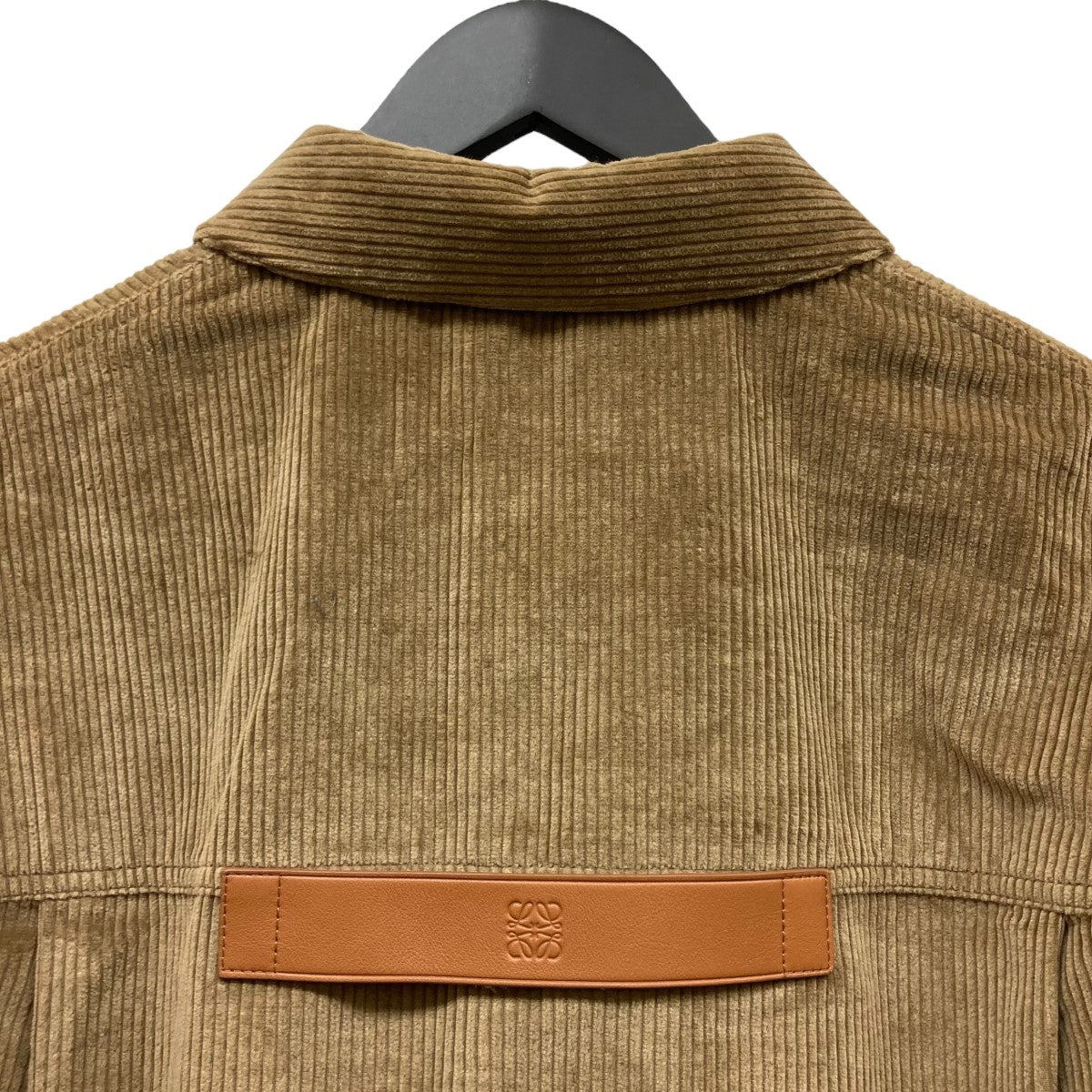 LOEWE(ロエベ) コーデュロイカシミヤ混シャツジャケットH526Y02WA2