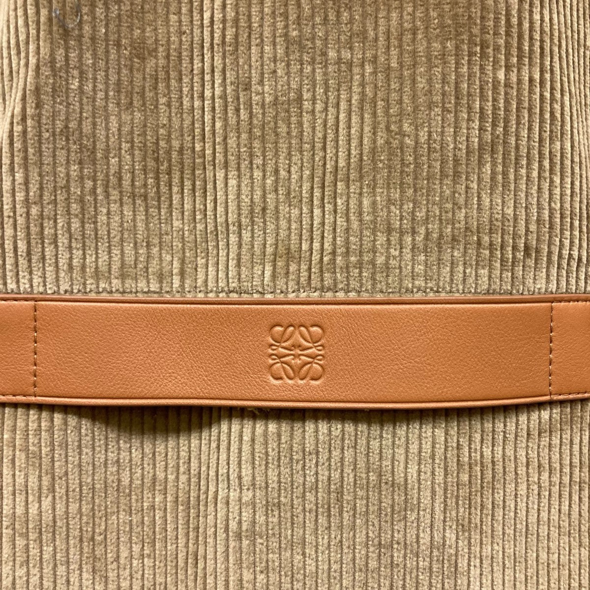 LOEWE ロエベ コーデュロイカシミヤ混シャツジャケット メンズ 46 LOEWE ロエベ コーデュロイカシミヤ混シャツジャケット メンズ 46