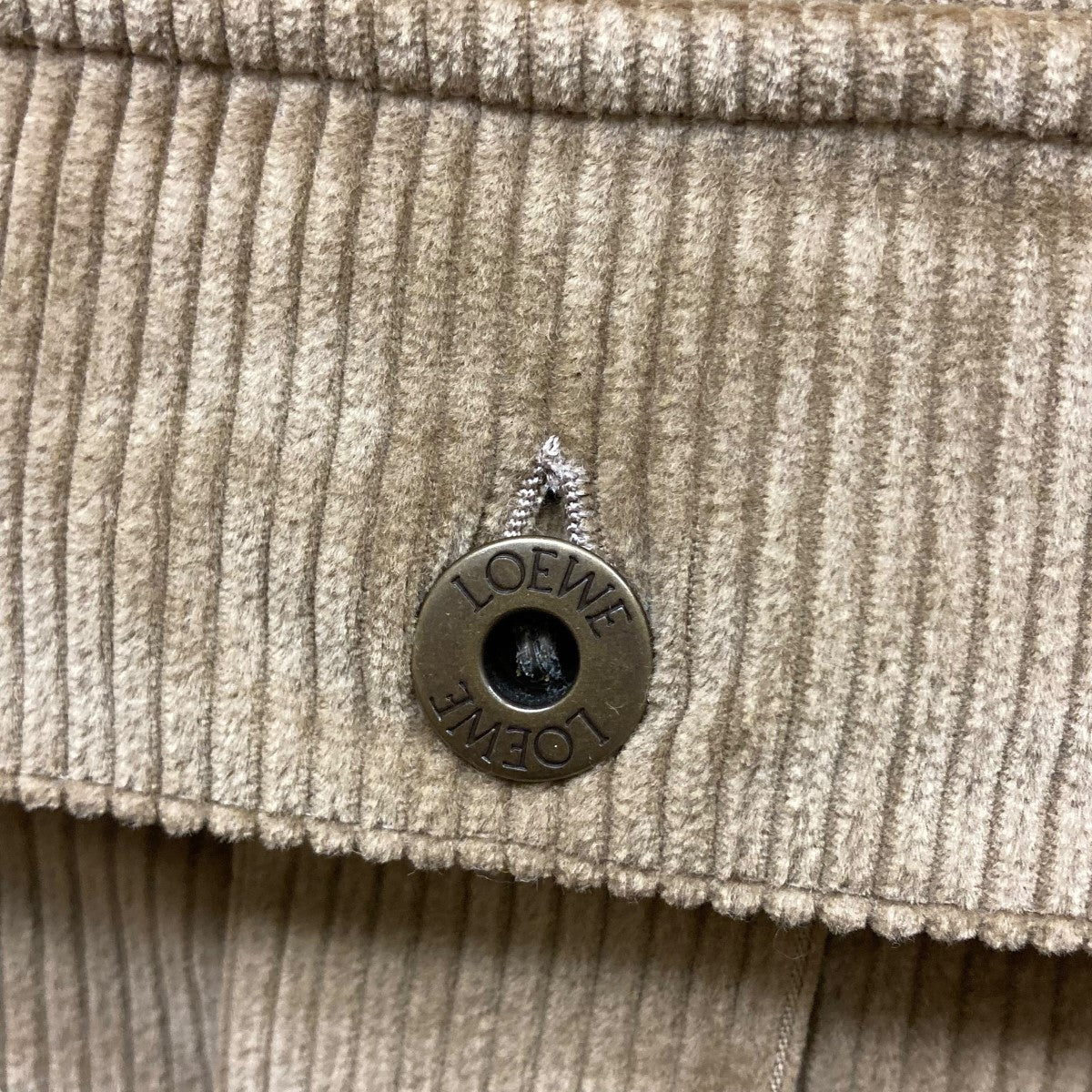 LOEWE(ロエベ) コーデュロイカシミヤ混シャツジャケットH526Y02WA2