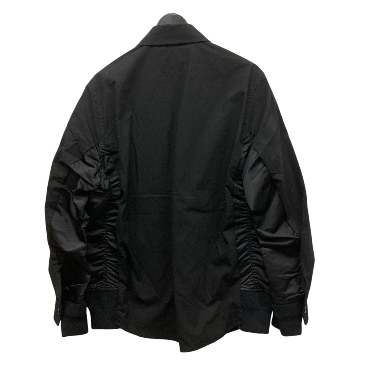 sacai(サカイ) Cotton Oxford Nylon Twill Shirtドッキング