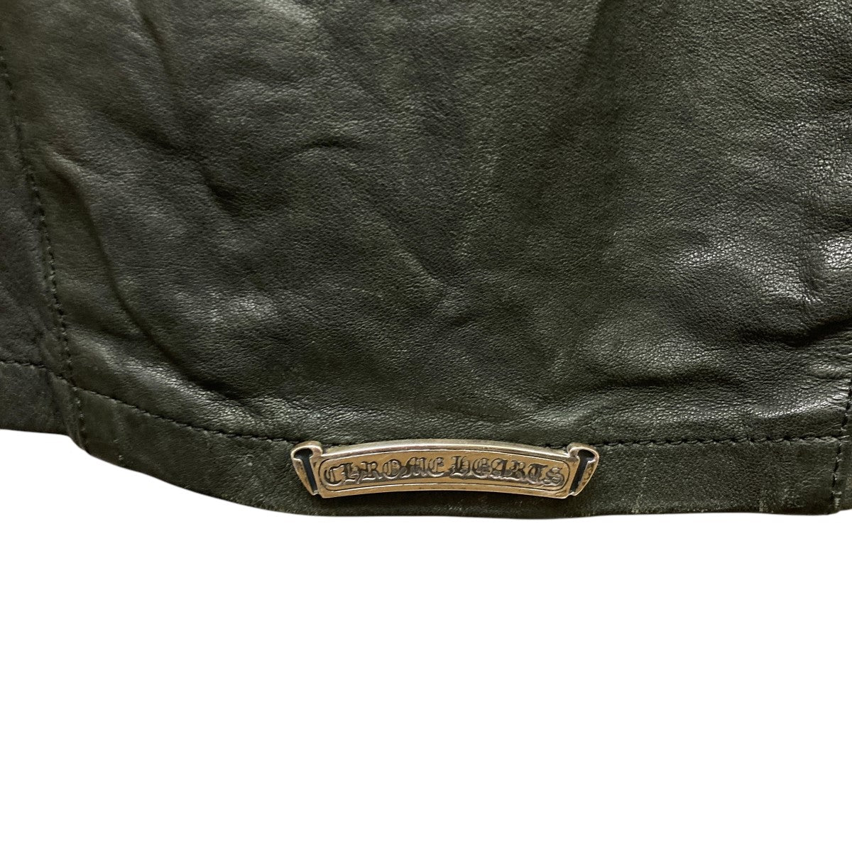 CHROME HEARTS(クロムハーツ) Zip Up Goat Leather Vestレザー CHROME HEARTS(クロムハーツ) Zip Up Goat Leather Vestレザー