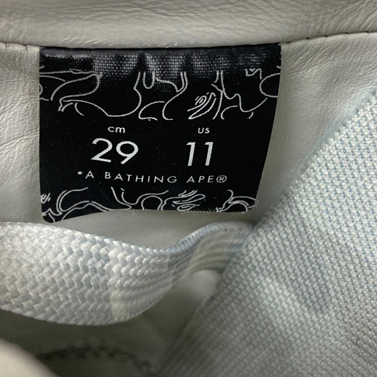 A BATHING APE(アベイシングエイプ) ローカットスニーカー