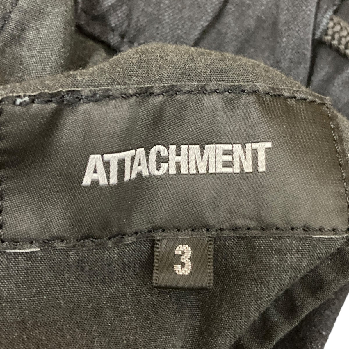 ATTACHMENT(アタッチメント) コットン×レーヨンスウェットパンツ
