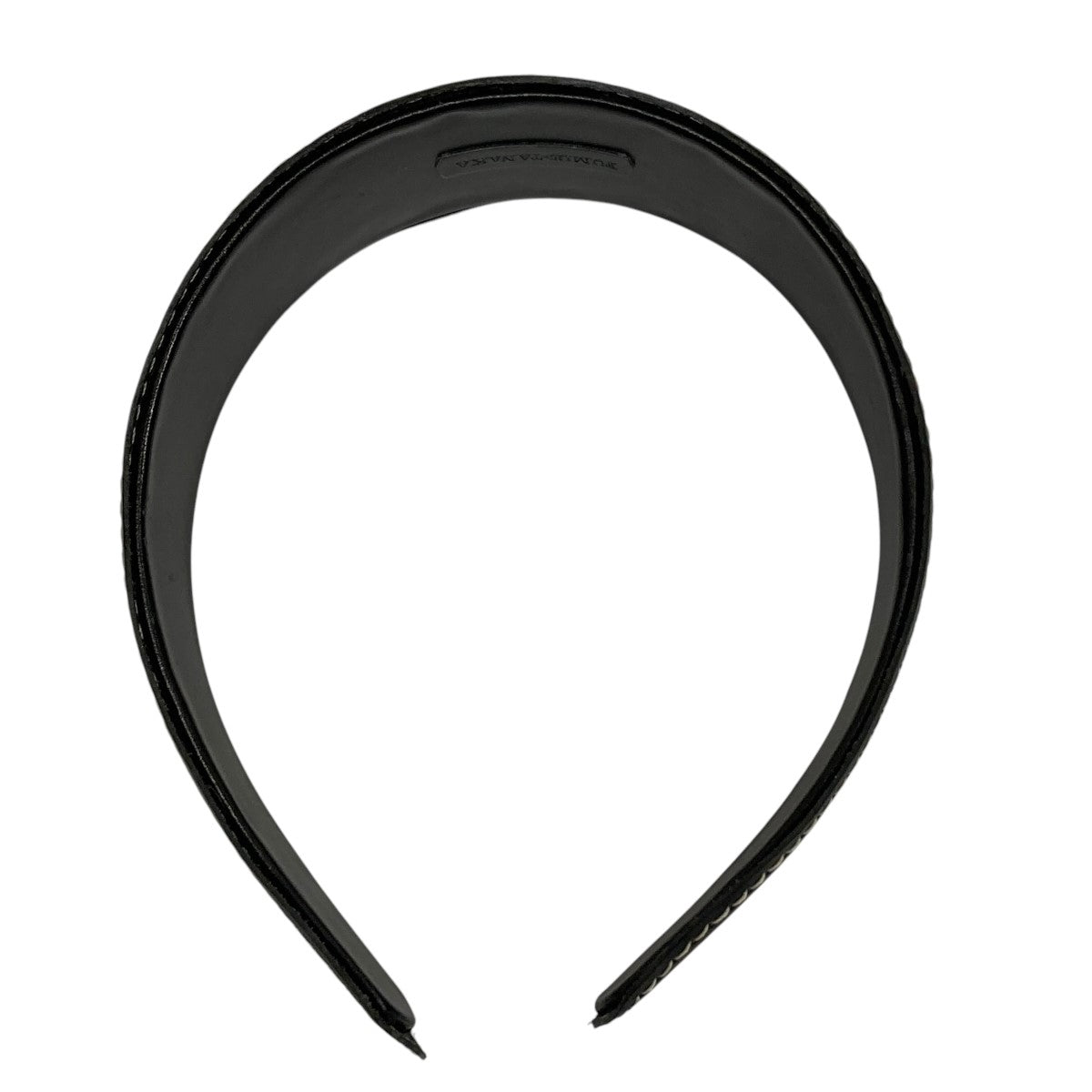 FUMIE=TANAKA(フミエタナカ) レザーカチューシャ ブラック サイズ