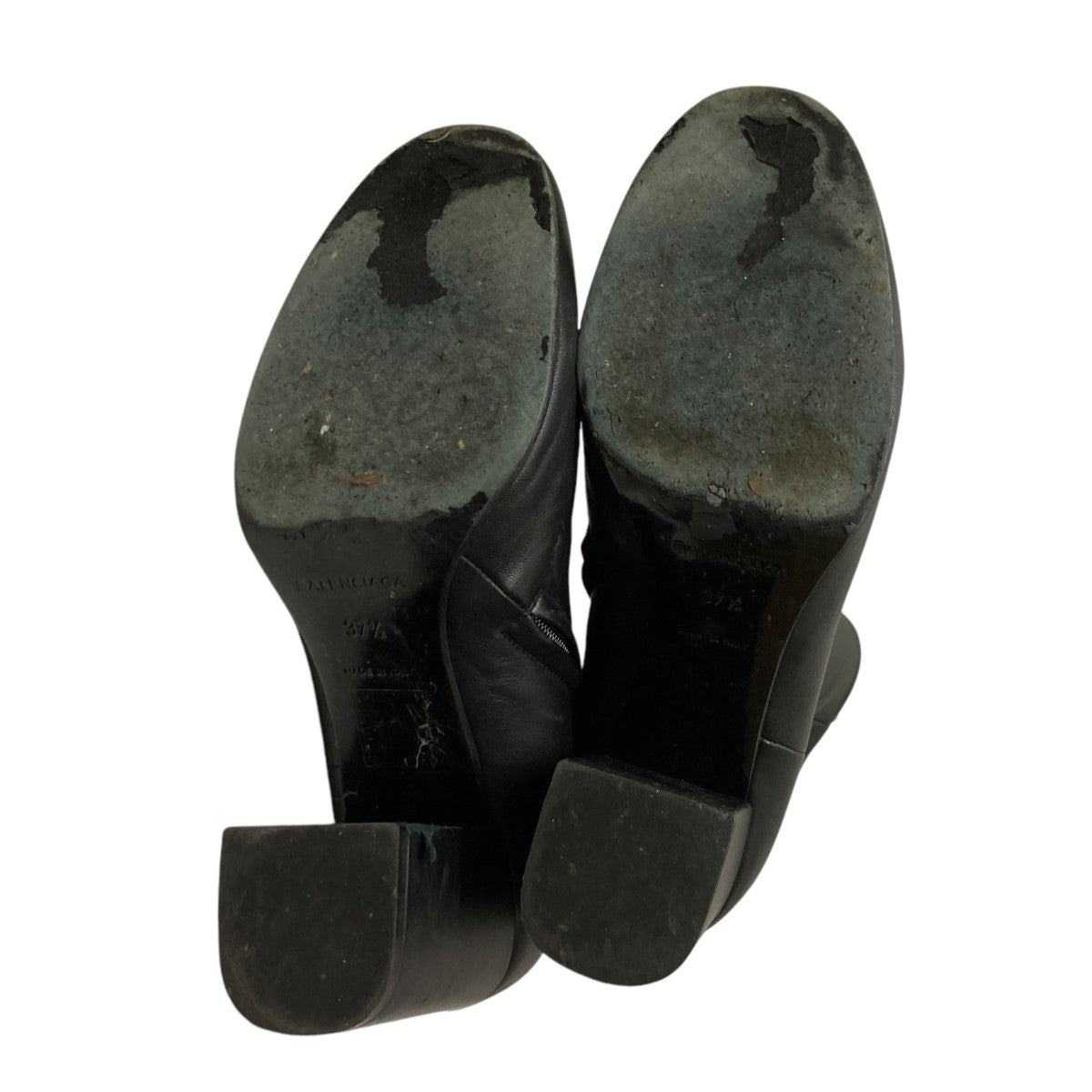 未使用品　タグ付き　定価98700円　バレンシアガ　ショートブーツ　サイズ37 BALENCIAGA - 未使用品 タグ付き 定価98700円 バレンシアガ